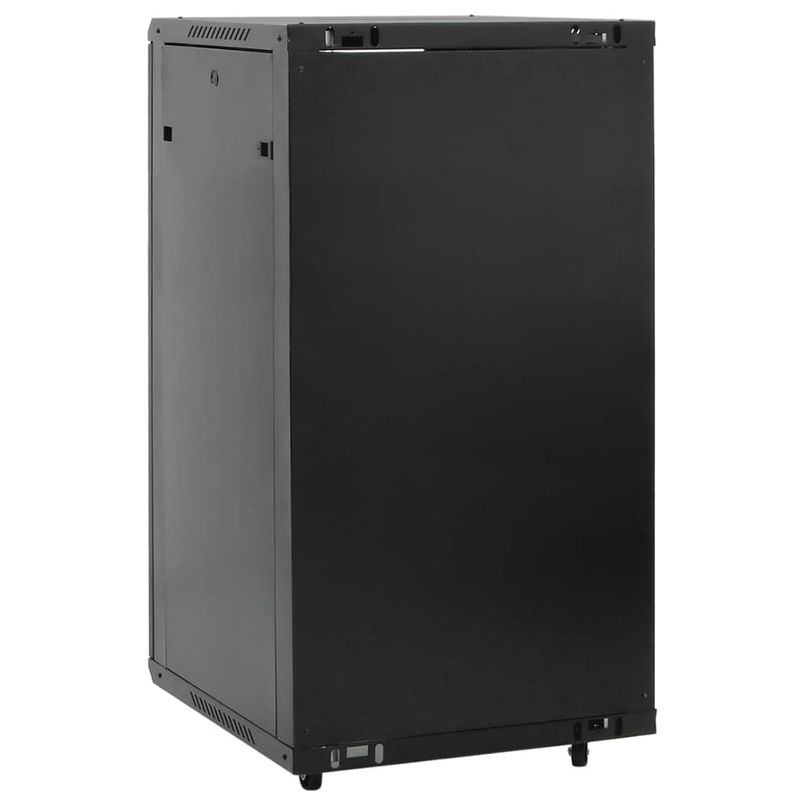 Netwerkkast 22U 19" IP20 60x60x120 cm zwart