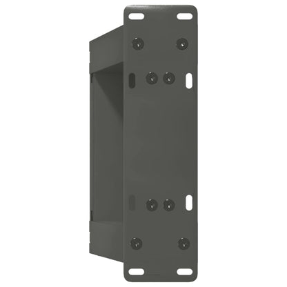 Salontafelpoten 2 st U-vormig 30x(30-31) cm staal antraciet