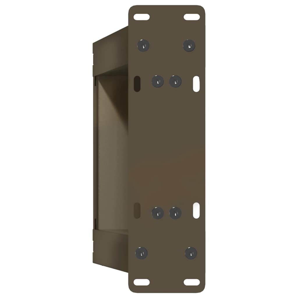Salontafelpoten 2 St U-Vormig Staal 30 x (30-31) cm Naturel