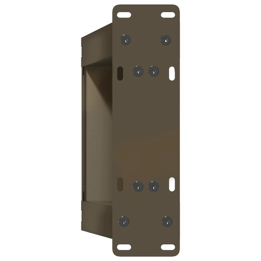 Salontafelpoten 2 St U-Vormig Staal 30 x (30-31) cm Naturel