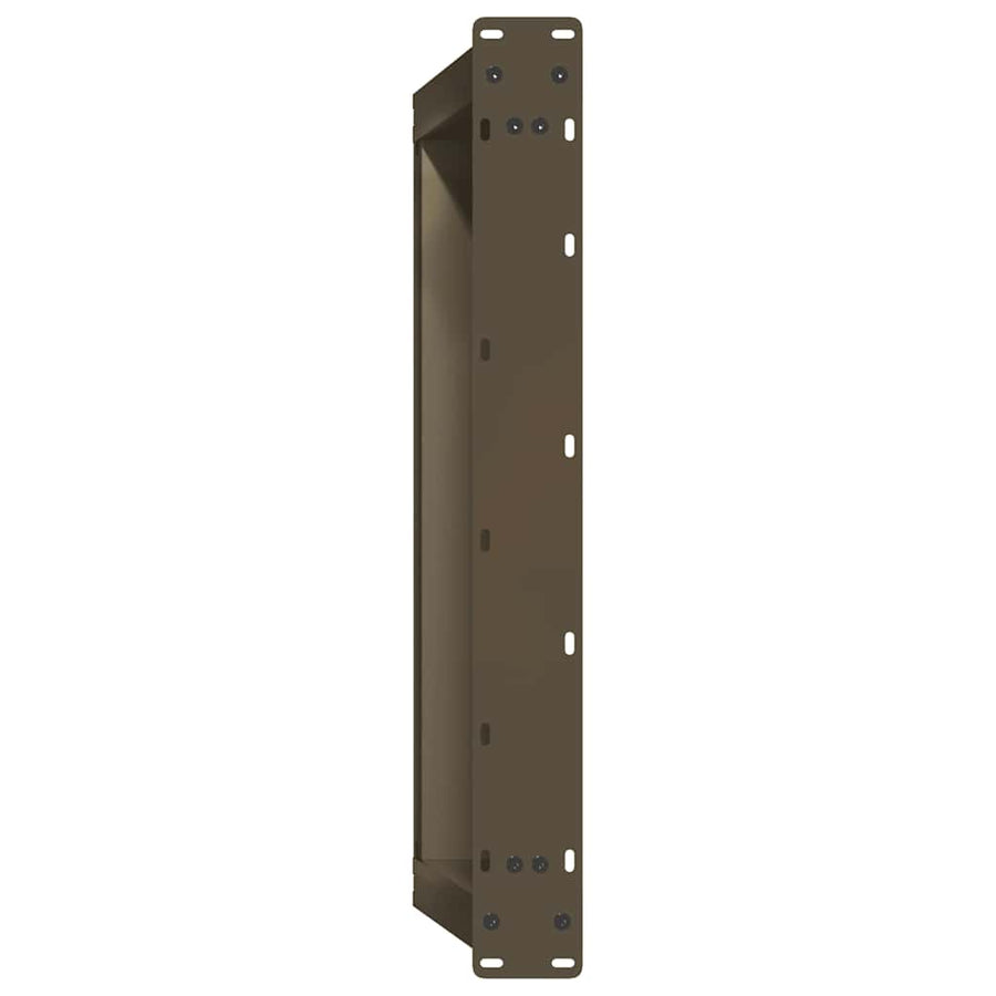 Salontafelpoten 2 st U-vormig 70x(30-31) cm staal naturel
