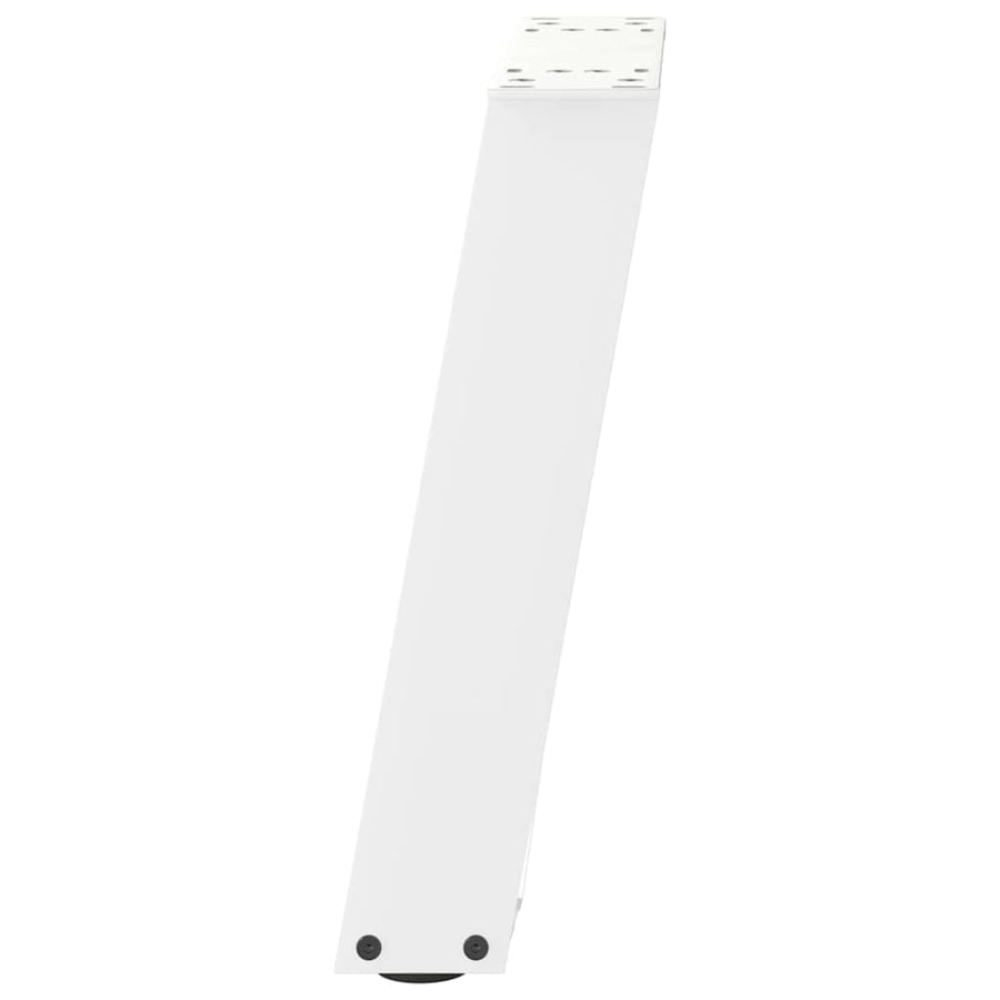 Salontafelpoten 2 st U-vormig 28x(42-43) cm staal wit