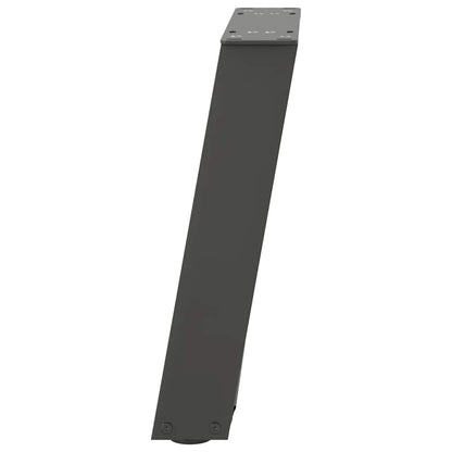 Salontafelpoten 2 st U-vormig 28x(42-43) cm staal antraciet