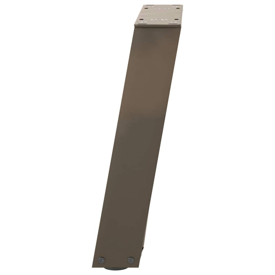 Salontafelpoten 2 St U-Vormig Staal 28 x (42-43) cm Naturel