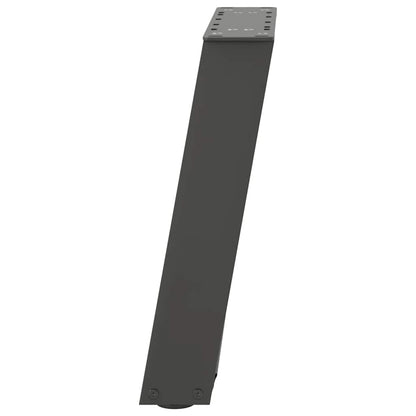 Salontafelpoten 2 st U-vormig 38x(42-43) cm staal antraciet