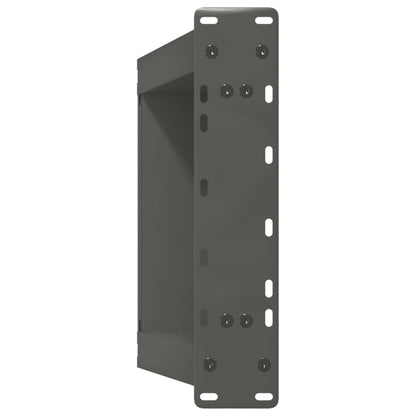Salontafelpoten 2 st U-vormig 38x(42-43) cm staal antraciet