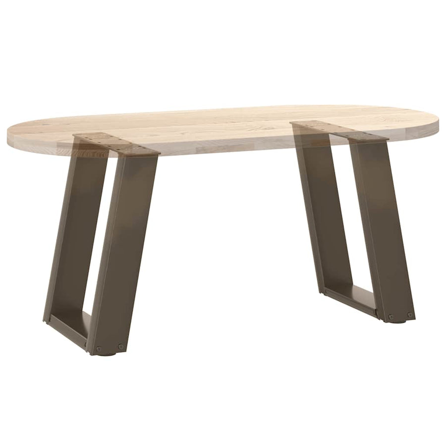 Salontafelpoten 2 St U-Vormig Staal 38 x (42-43) cm Naturel