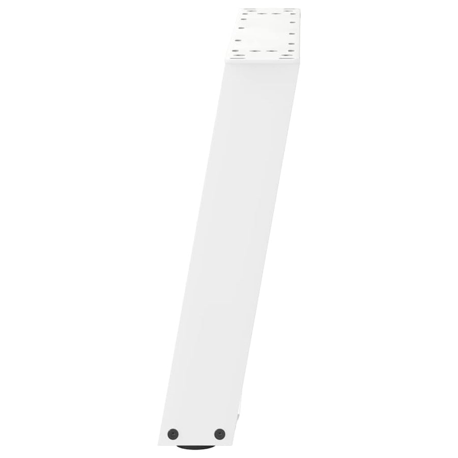 Salontafelpoten 2 st U-vormig 70x(42-43) cm staal wit