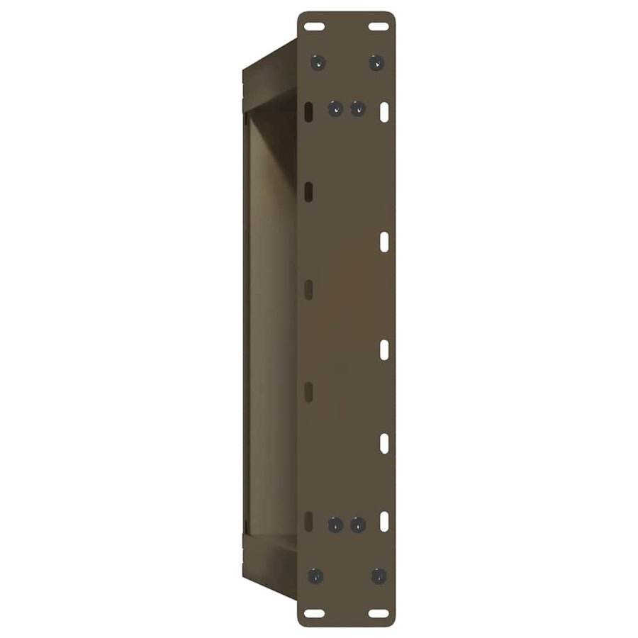 Salontafelpoten 2 st U-vormig 70x(42-43) cm staal naturel