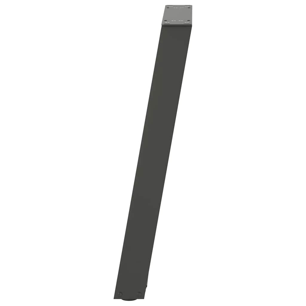 Console tafelpoten 2st U-vormig 28x(72-73)cm staal antraciet