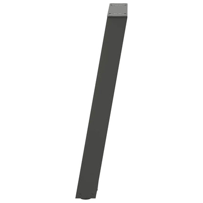 Console tafelpoten 2st U-vormig 28x(72-73)cm staal antraciet
