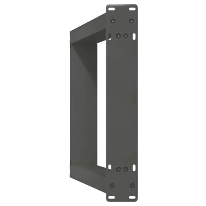 Console tafelpoten 2st U-vormig 28x(72-73)cm staal antraciet