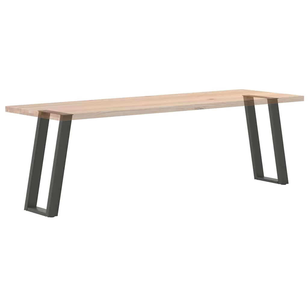 Console tafelpoten 2st U-vormig 28x(72-73)cm staal antraciet