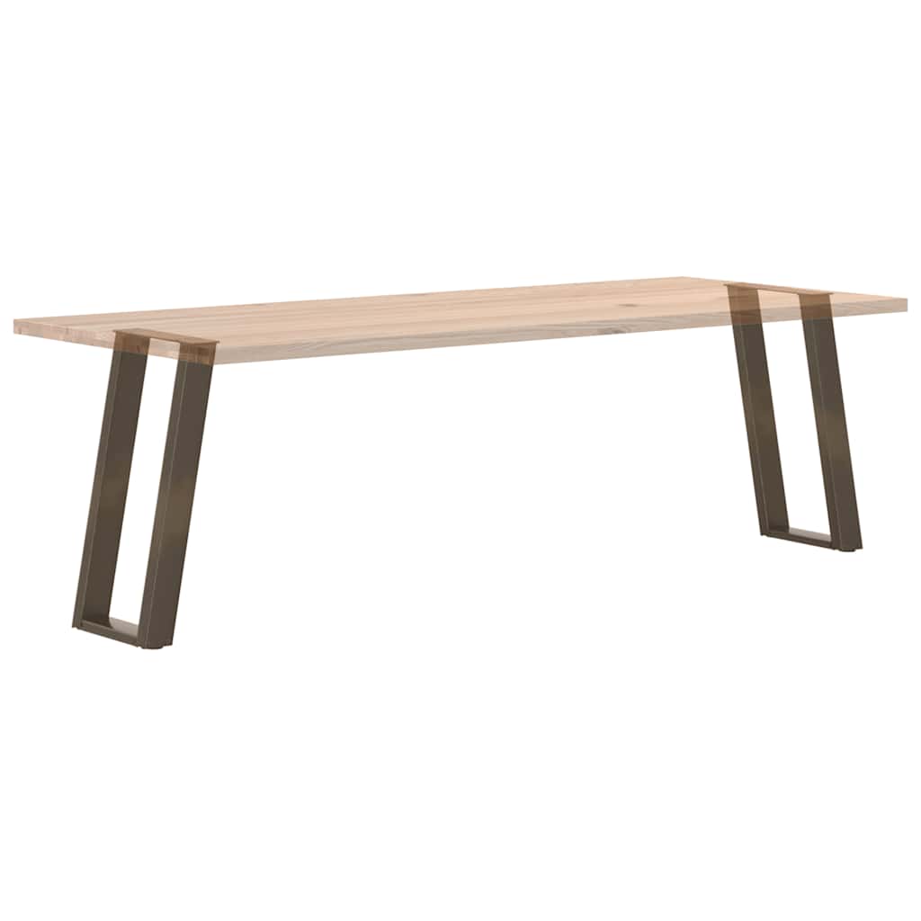 Console Tafelpoten 2St U-Vormig 28X(72-73)Cm Staal Naturel 28 x (72-73) cm