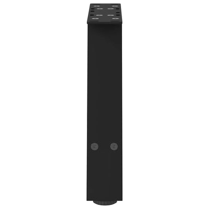 Salontafelpoten 2 st A-vormig 30x(30-31) cm staal zwart