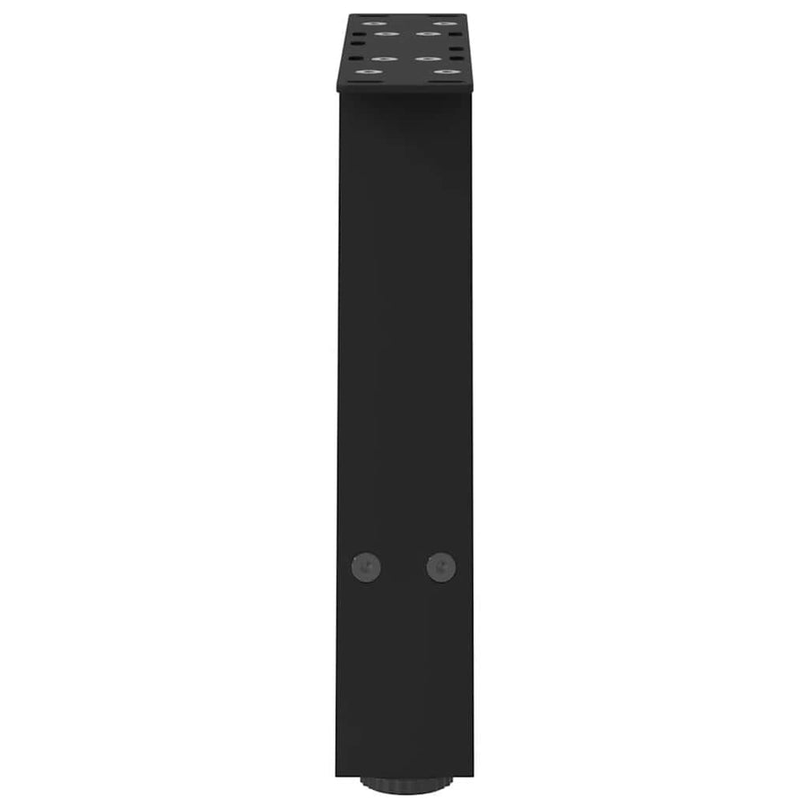 Salontafelpoten 2 st A-vormig 30x(30-31) cm staal zwart