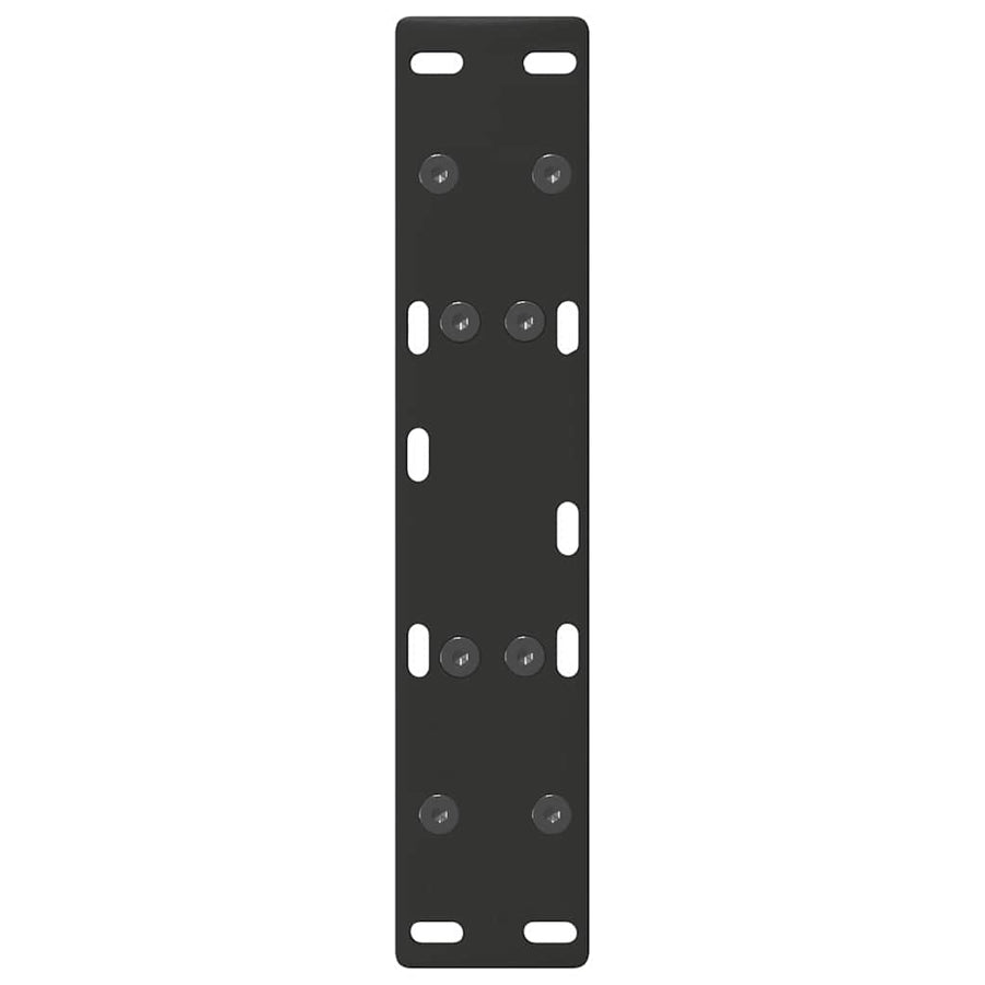 Salontafelpoten 2 st A-vormig 30x(30-31) cm staal zwart