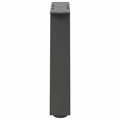 Salontafelpoten 2 st A-vormig 30x(30-31) cm staal antraciet