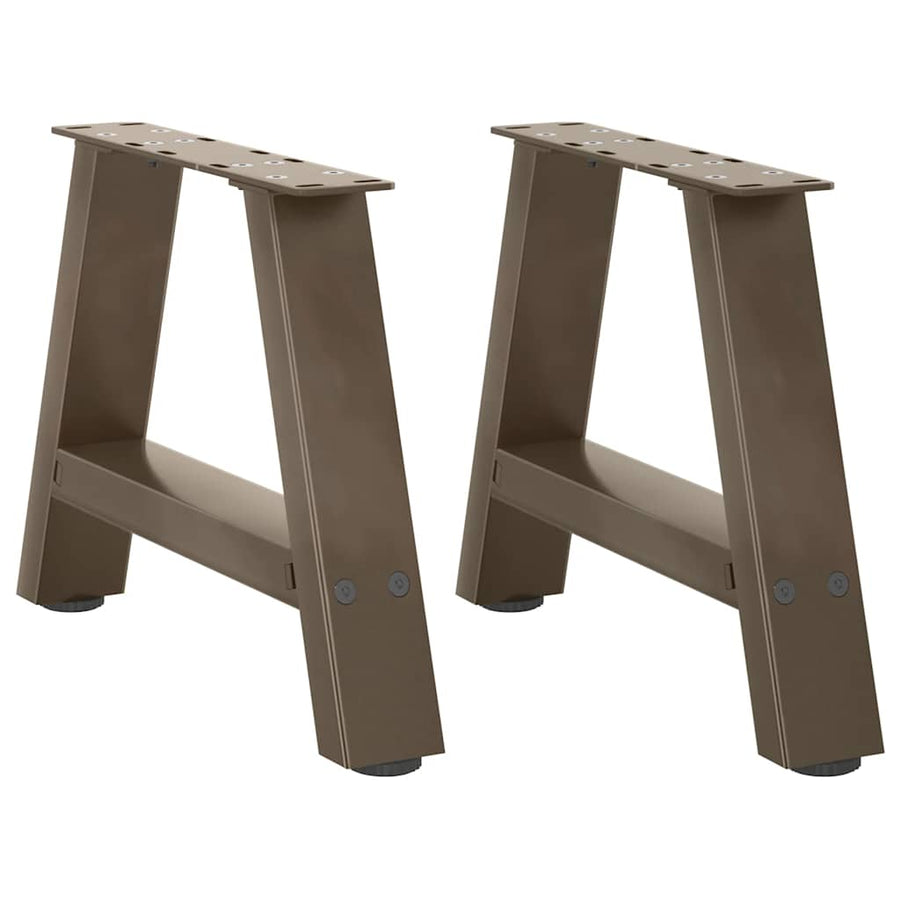Salontafelpoten 2 St A-Vormig Staal 30 x (30-31) cm Naturel