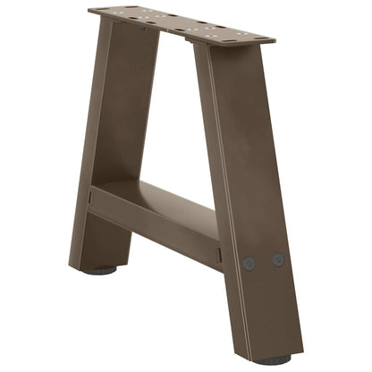 Salontafelpoten 2 St A-Vormig Staal 30 x (30-31) cm Naturel