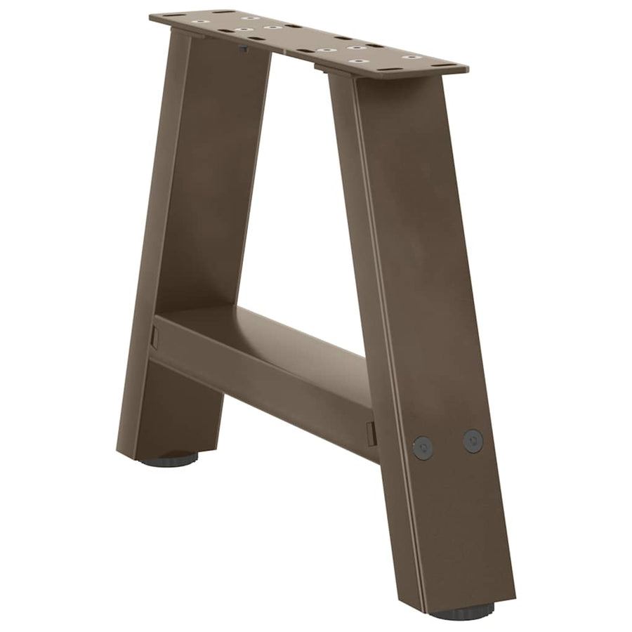 Salontafelpoten 2 St A-Vormig Staal 30 x (30-31) cm Naturel