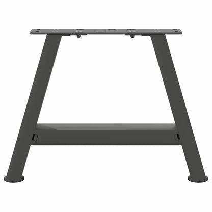 Salontafelpoten 2 st A-vormig 40x(30-31) cm staal antraciet