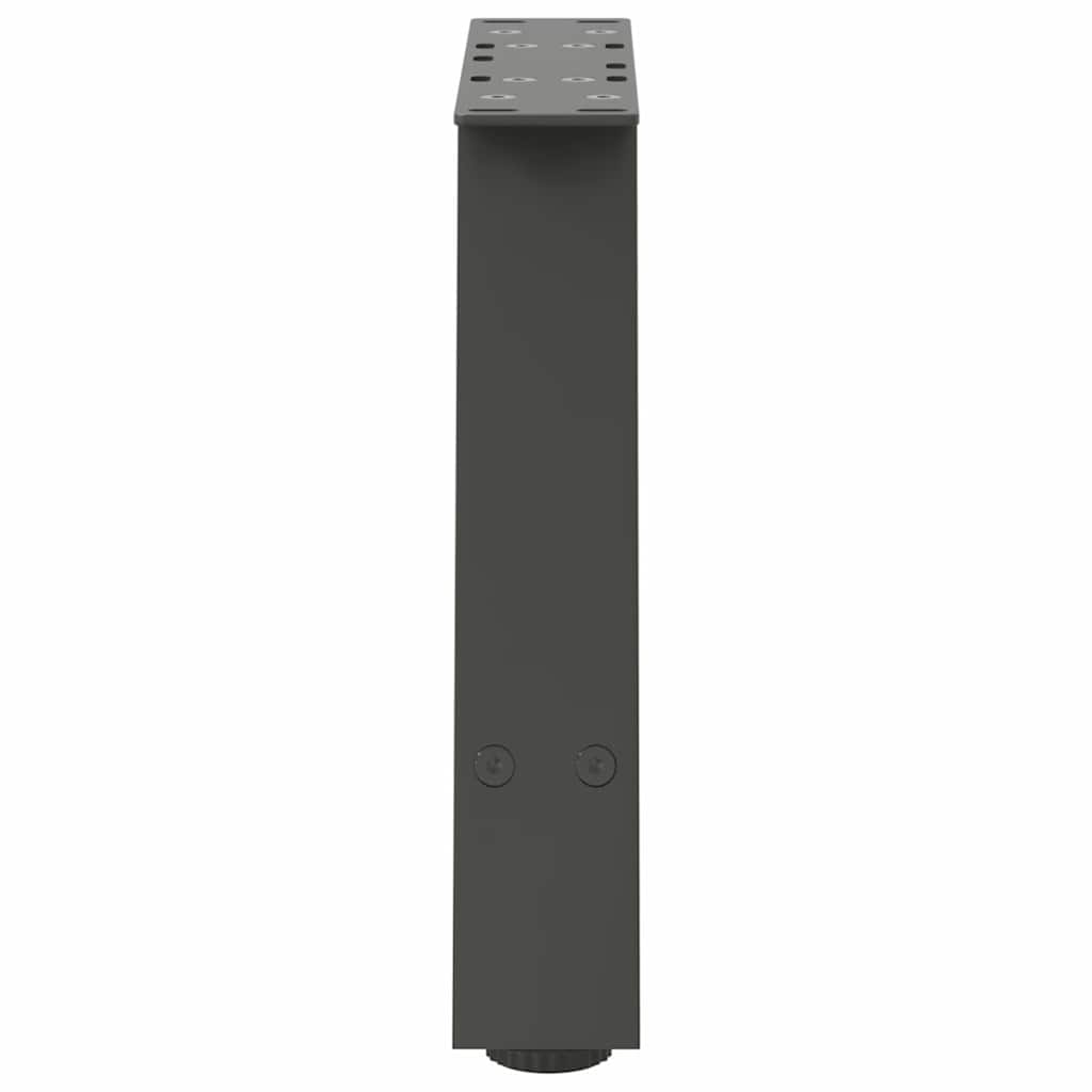 Salontafelpoten 2 st A-vormig 40x(30-31) cm staal antraciet