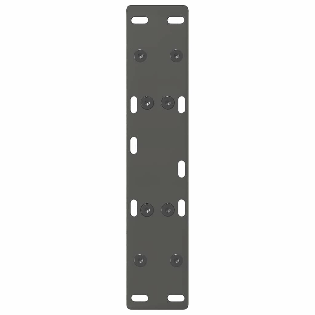 Salontafelpoten 2 st A-vormig 40x(30-31) cm staal antraciet