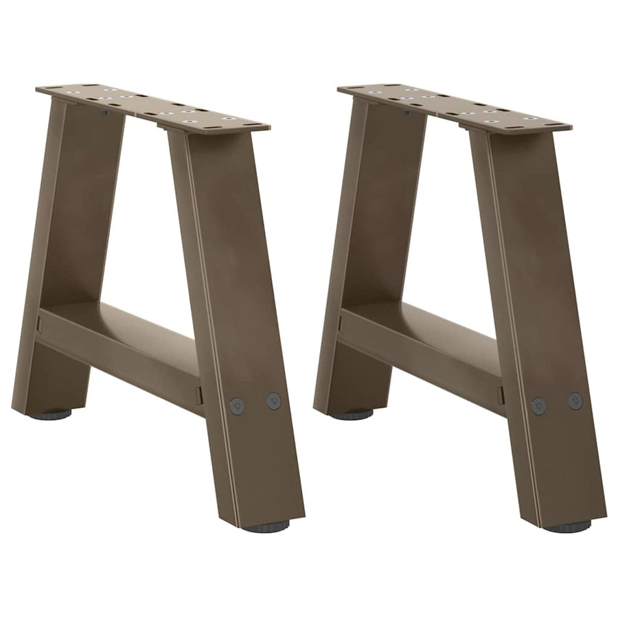 Salontafelpoten 2 St A-Vormig Staal 40 x (30-31) cm Naturel