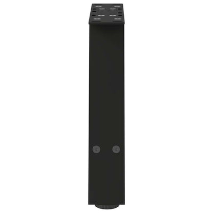 Salontafelpoten 2 st A-vormig 50x(30-31) cm staal zwart