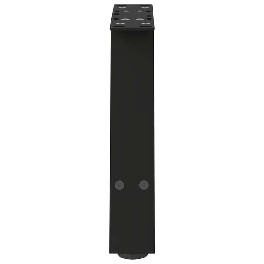 Salontafelpoten 2 st A-vormig 50x(30-31) cm staal zwart