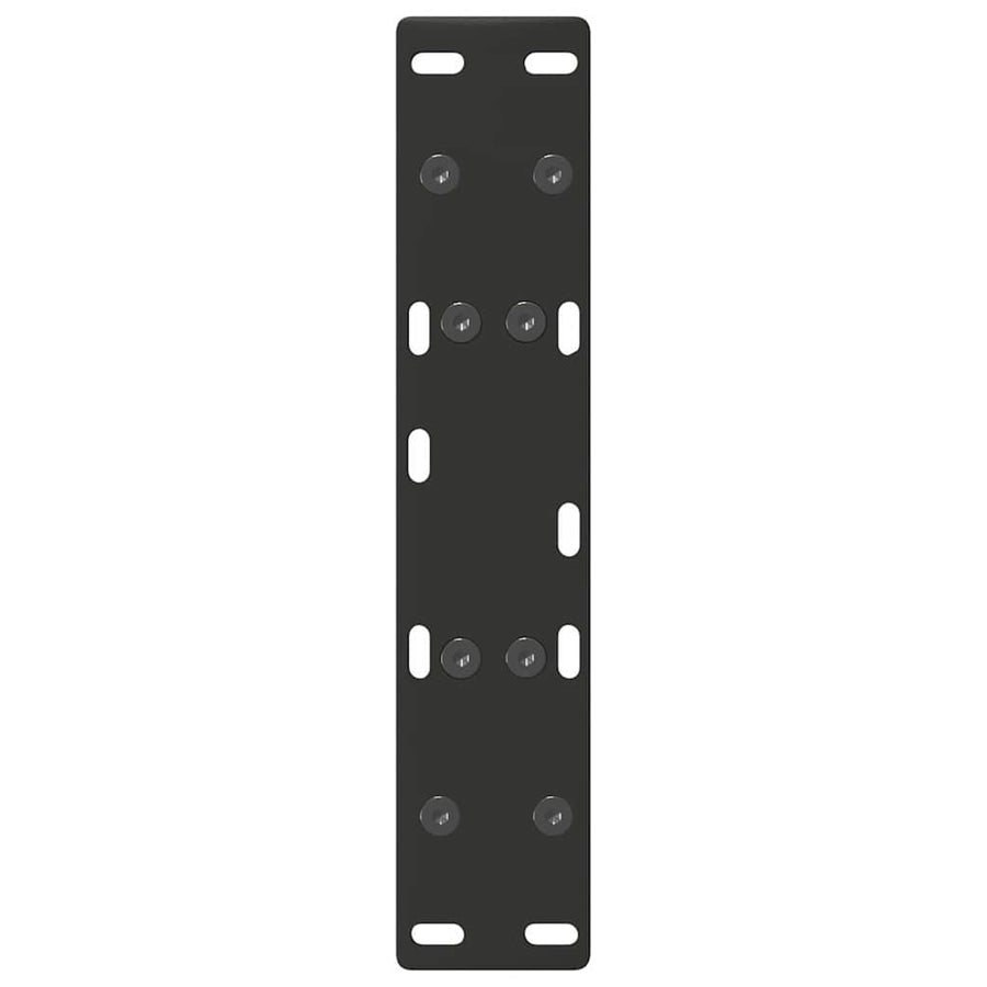 Salontafelpoten 2 st A-vormig 50x(30-31) cm staal zwart