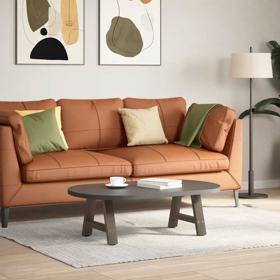 Salontafelpoten 2 St A-Vormig Staal 50 x (30-31) cm Naturel