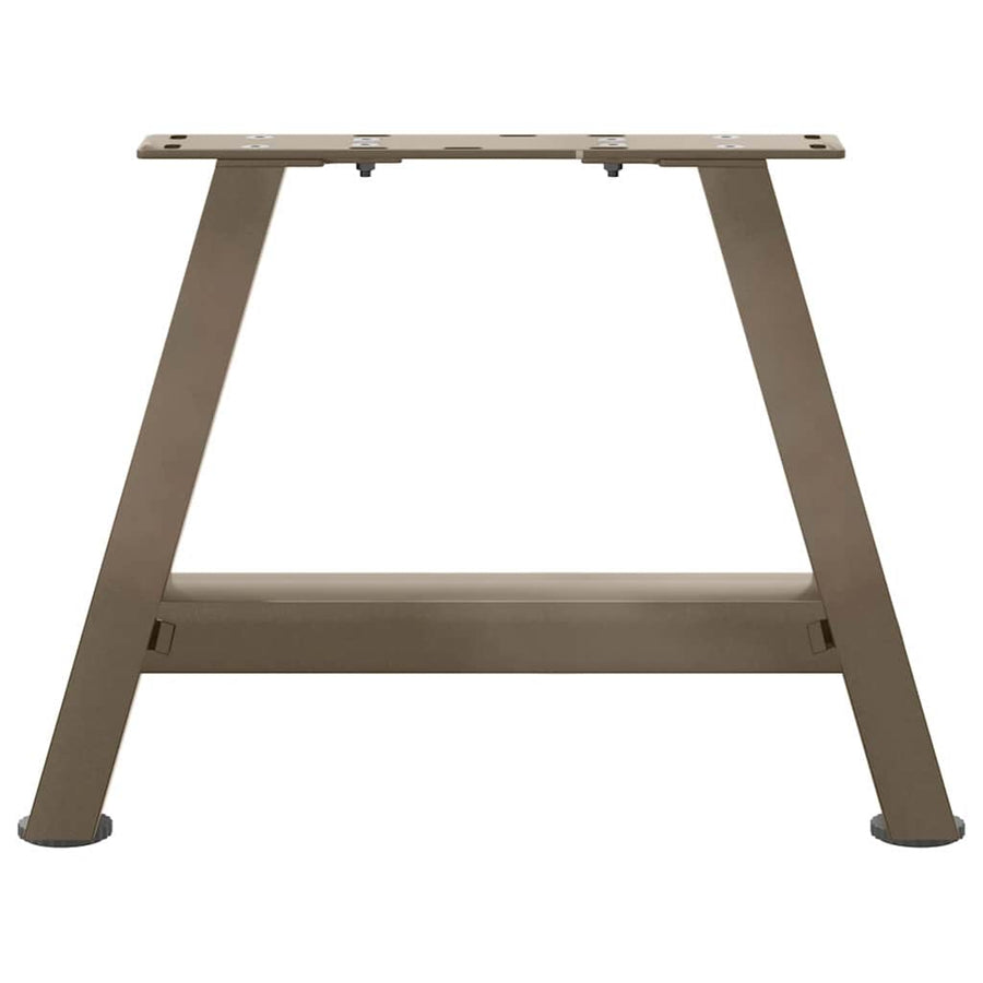 Salontafelpoten 2 St A-Vormig Staal 50 x (30-31) cm Naturel