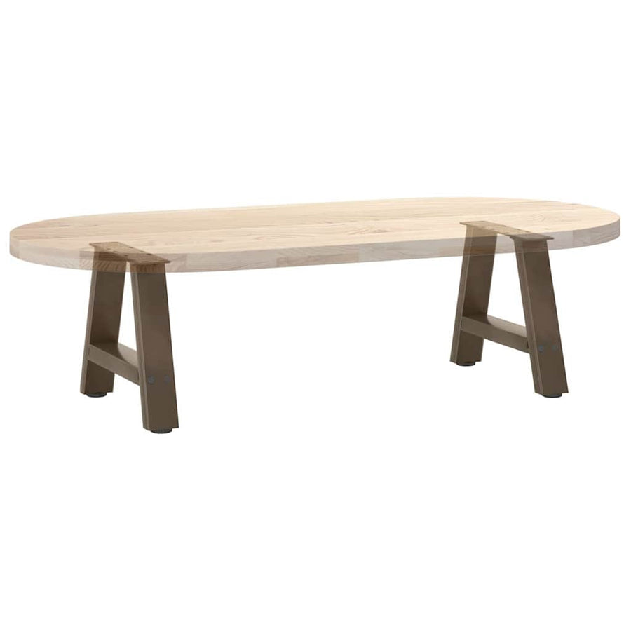 Salontafelpoten 2 St A-Vormig Staal 50 x (30-31) cm Naturel