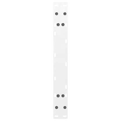 Salontafelpoten 2 st A-vormig 60x(30-31) cm staal wit