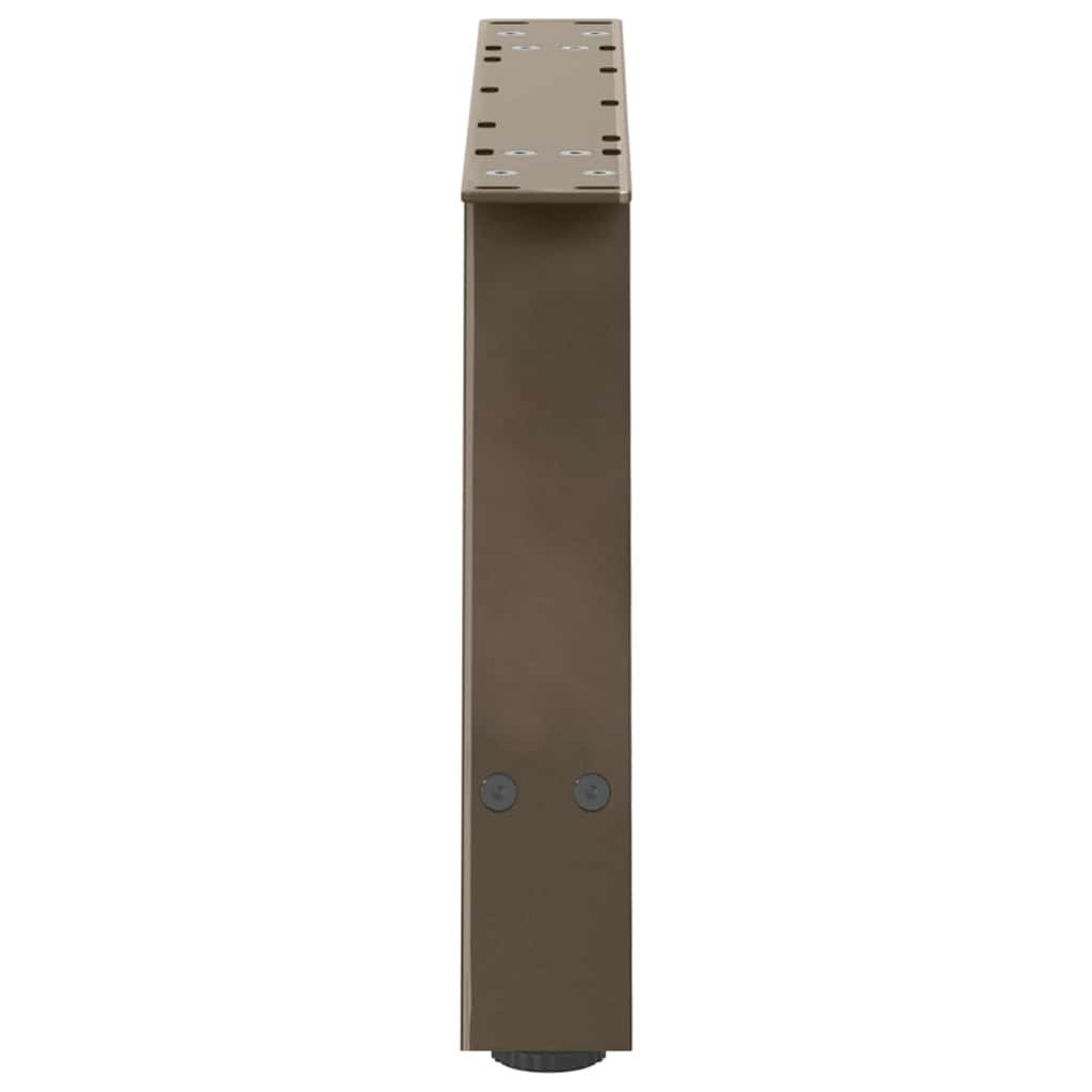 Salontafelpoten 2 St A-Vormig Staal 70 x (30-31) cm Naturel