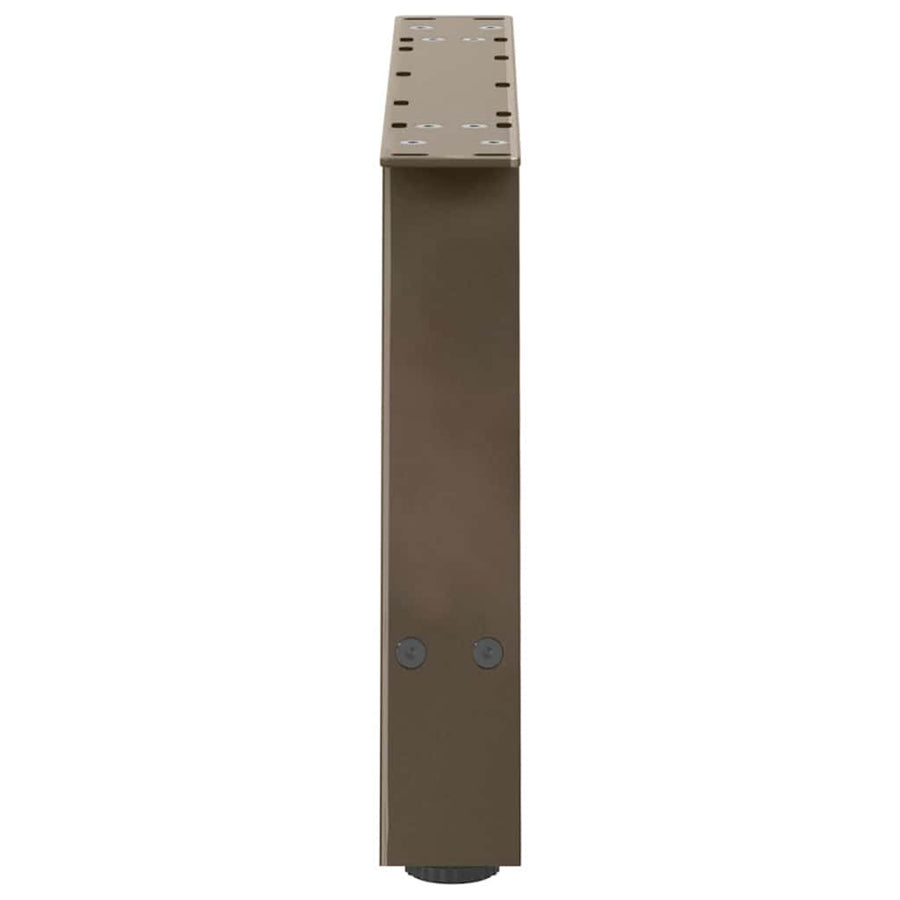 Salontafelpoten 2 St A-Vormig Staal 70 x (30-31) cm Naturel