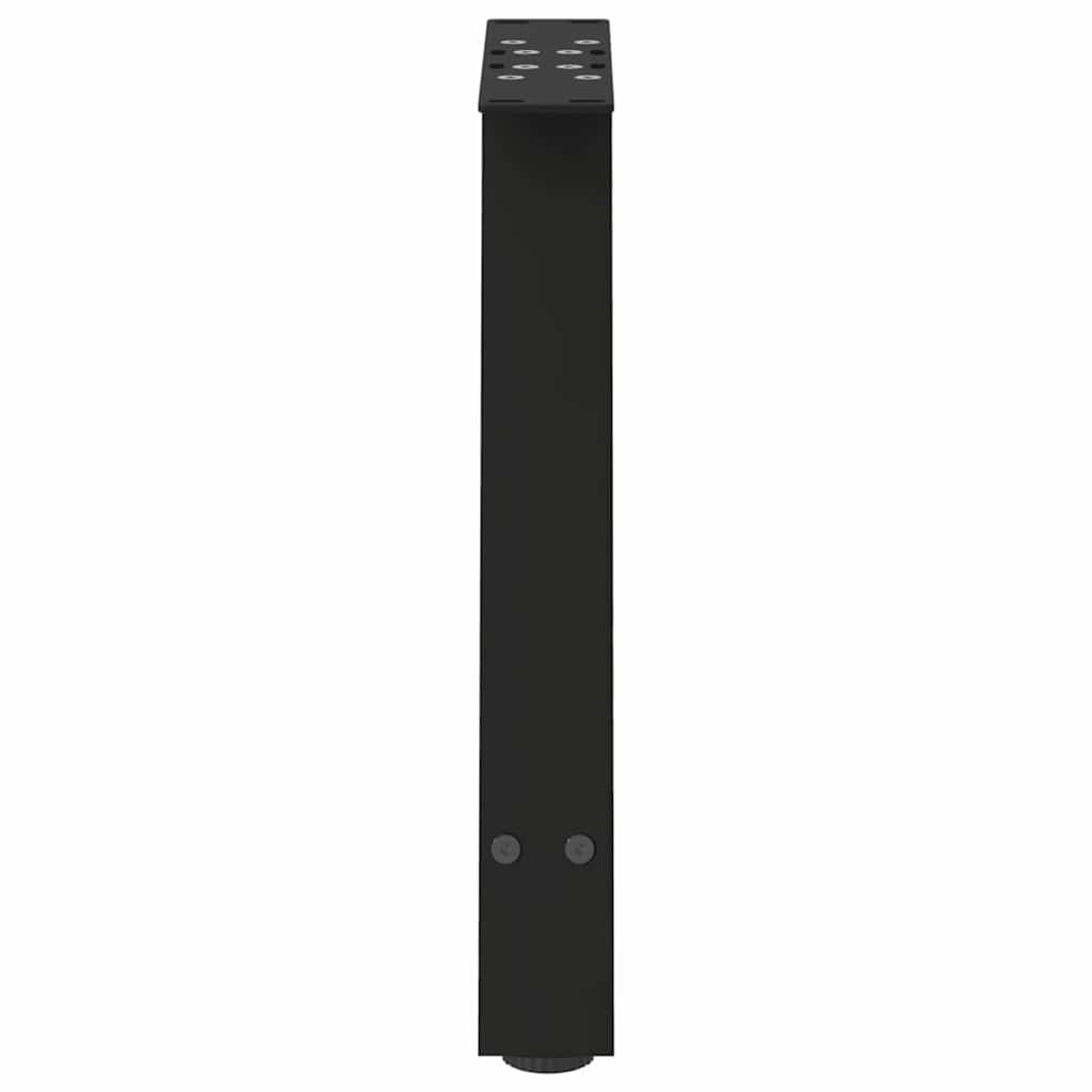 Salontafelpoten 2 st A-vormig 38x(42-43) cm staal zwart
