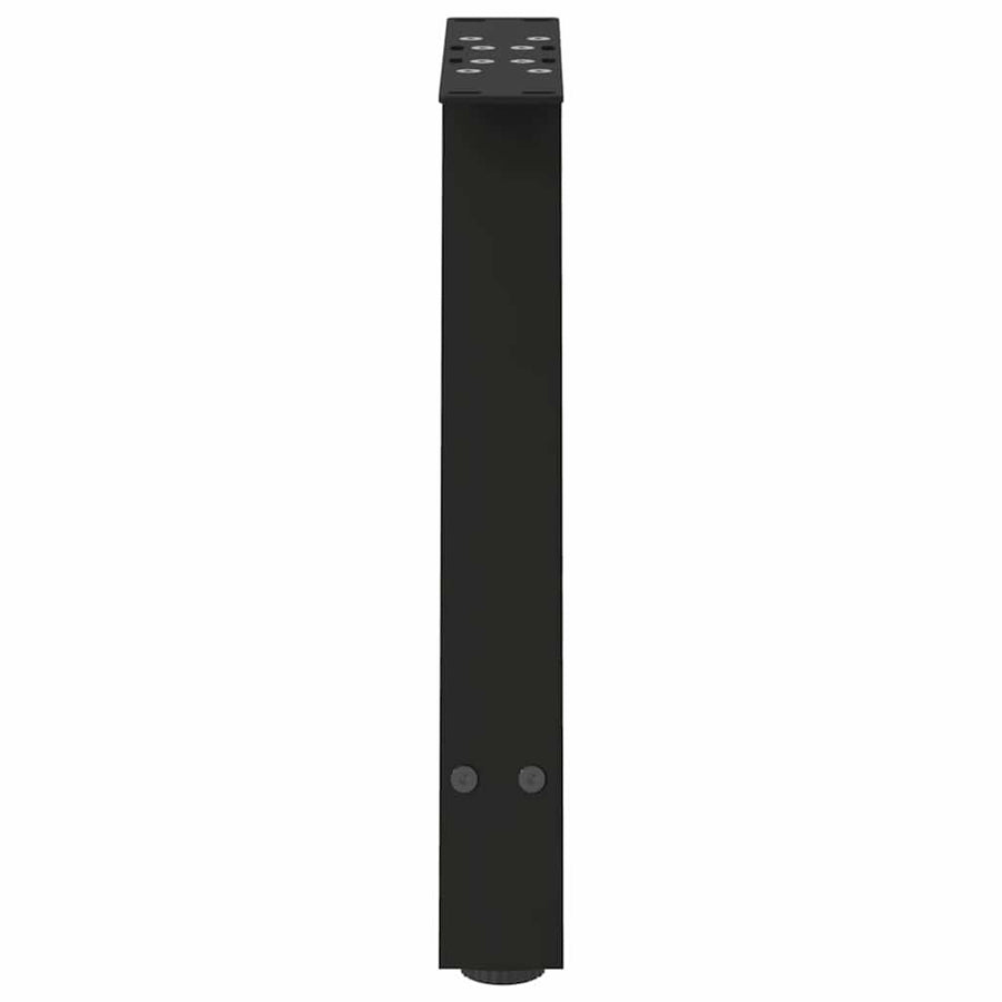 Salontafelpoten 2 st A-vormig 38x(42-43) cm staal zwart