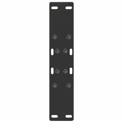 Salontafelpoten 2 st A-vormig 38x(42-43) cm staal zwart