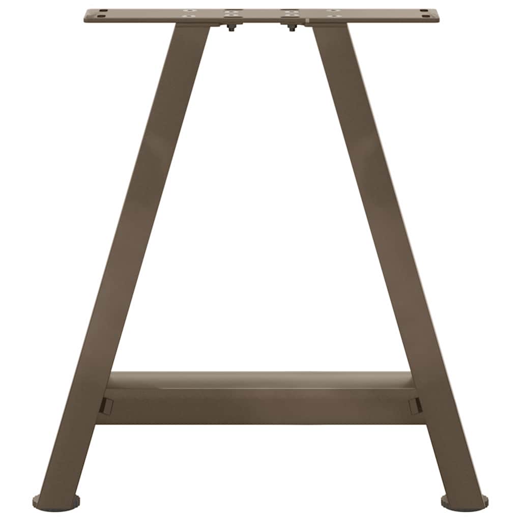 Salontafelpoten 2 St A-Vormig Staal 38 x (42-43) cm Naturel