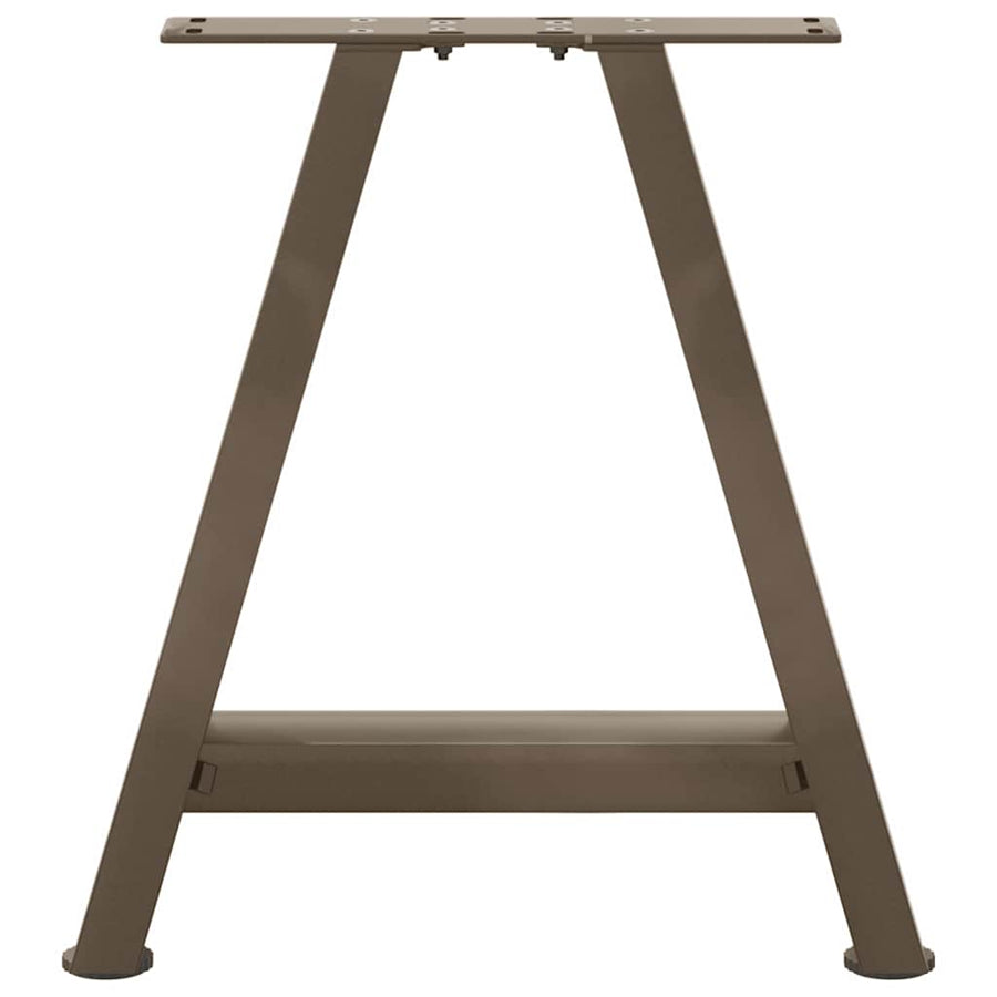 Salontafelpoten 2 St A-Vormig Staal 38 x (42-43) cm Naturel
