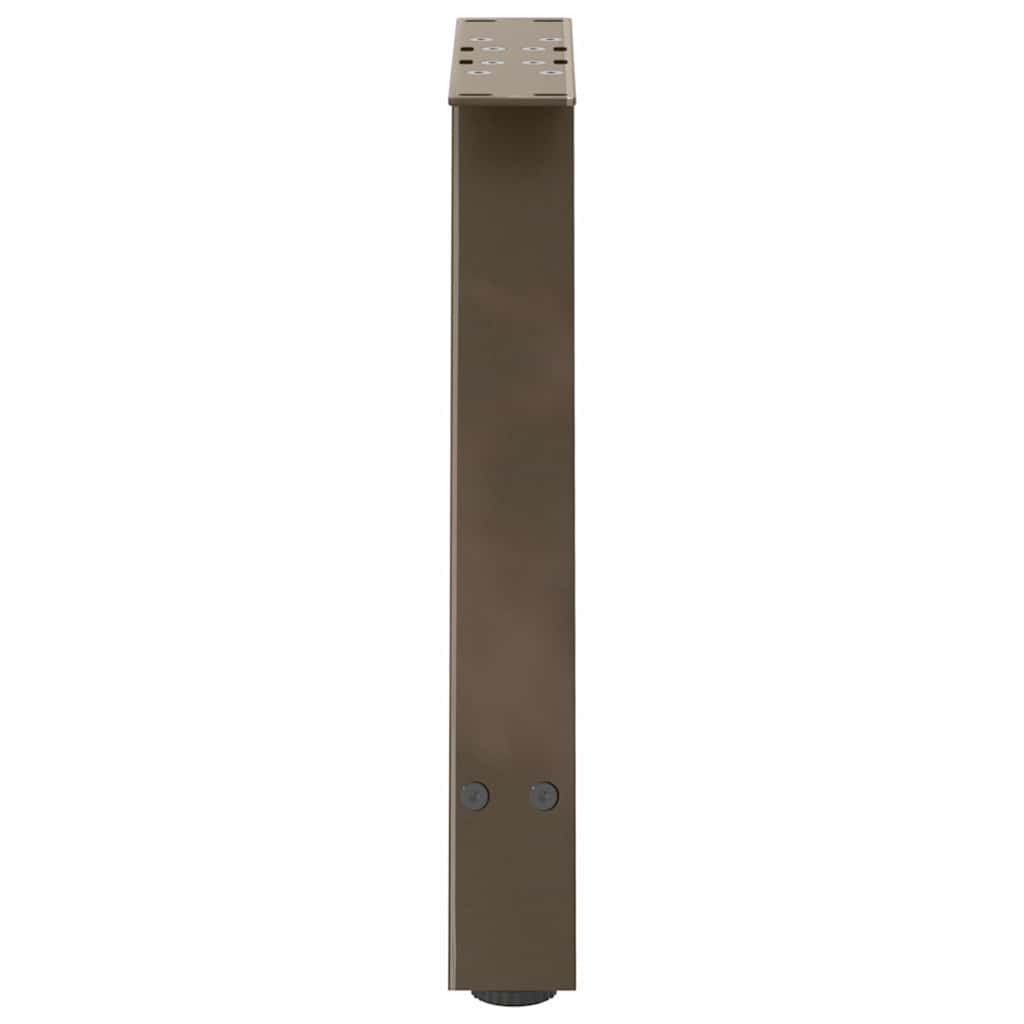 Salontafelpoten 2 St A-Vormig Staal 38 x (42-43) cm Naturel