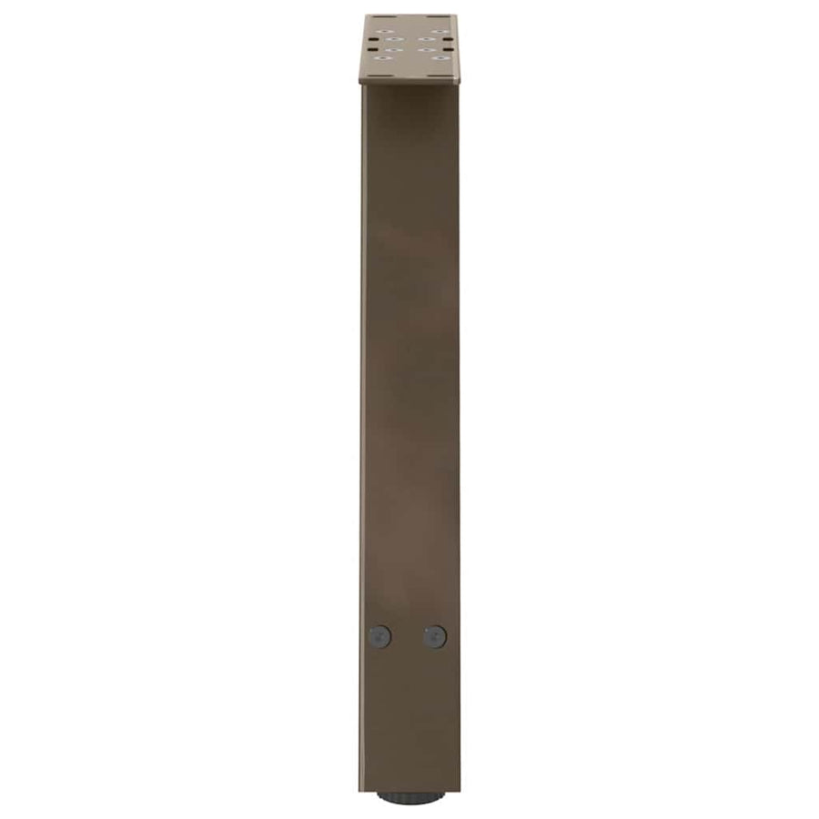 Salontafelpoten 2 St A-Vormig Staal 38 x (42-43) cm Naturel