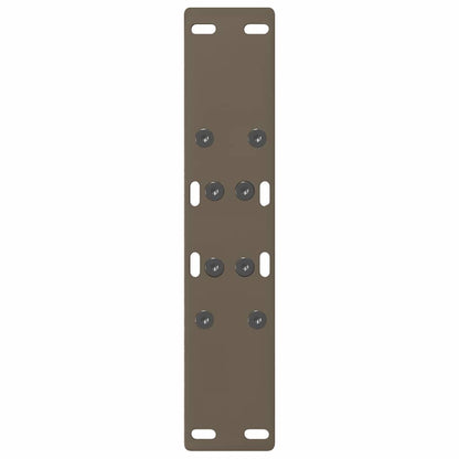 Salontafelpoten 2 St A-Vormig Staal 38 x (42-43) cm Naturel