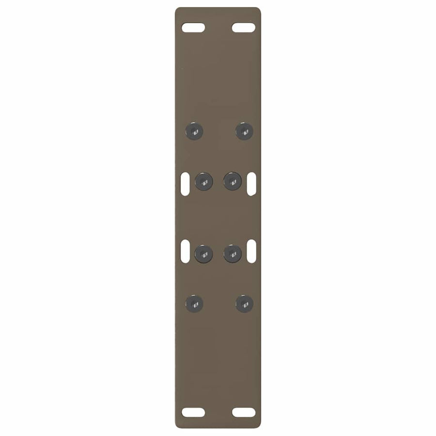 Salontafelpoten 2 St A-Vormig Staal 38 x (42-43) cm Naturel