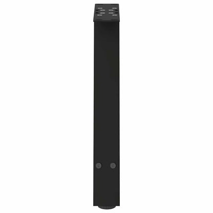 Salontafelpoten 2 st A-vormig 50x(42-43) cm staal zwart