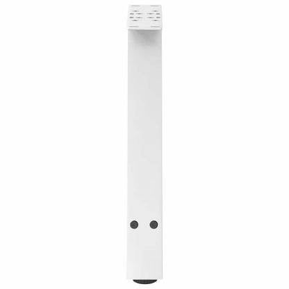 Salontafelpoten 2 st A-vormig 50x(42-43) cm staal wit