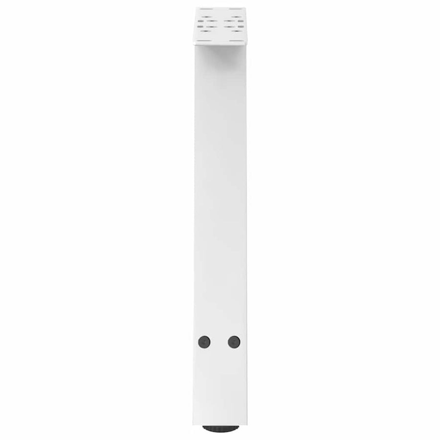 Salontafelpoten 2 st A-vormig 50x(42-43) cm staal wit